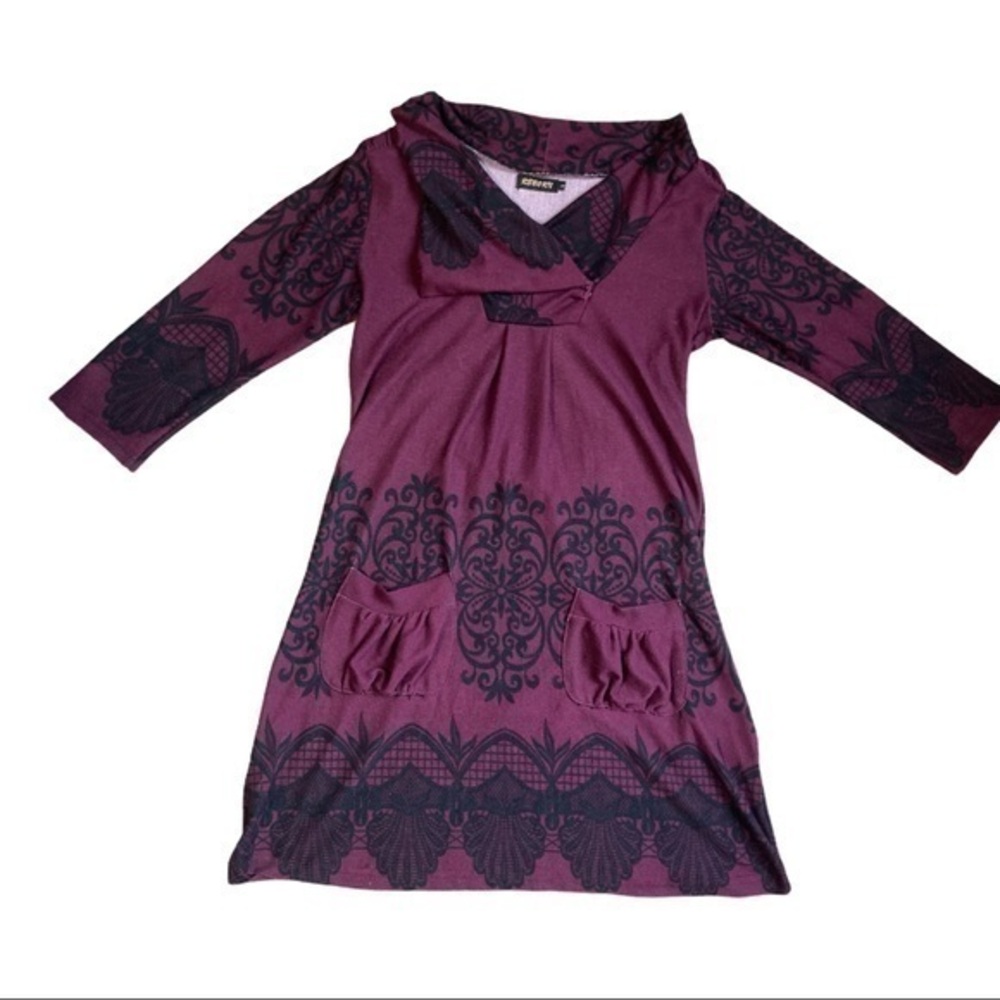 Reborn size large dress with pockets fun neckline